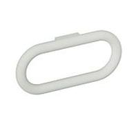 Hewi 477 anneau porte-serviettes 477.09B30097 320x150mm, mat, gris clair