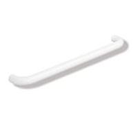 Hewi 477 Badetuchhalter 457 mm, blanc signal, sans rosaces