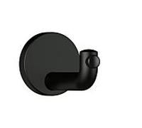 Hewi 477 crochet mural 477.90B03590 105mm, tampon de porte noir, mat, noir profond