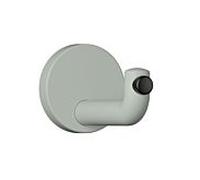 Hewi 477 crochet mural 477.90B03595 105mm, tampon de porte noir, mat, gris roche