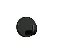 Hewi 477 crochet mural 477.90B04590 65mm, mat, noir de jais