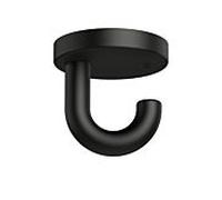 Hewi 477 Haken 477.90B01590 50 mm, mat, noir de jais