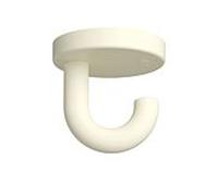 Hewi 477 crochet sous tête 477.90B01599 50 mm, mat, blanc pur
