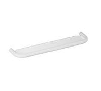 Hewi 477 étagère 477.03B1000598 600x28x140mm, plaque de verre, mat blanc , mat, blanc signal