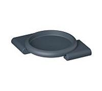 Hewi 477 étagère d'angle 477.32B10092 205x205x37mm, mat, gris anthracite