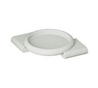 Hewi 477 étagère d'angle 477.32B10097 205x205x37mm, mat, gris clair