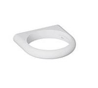 Hewi 477 Halter 477.00B20098 141 mm, mat, blanc de sécurité