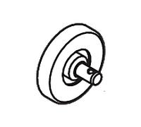 Hewi 477 kit de montage BM121192 gris anthracite, pour 477.30 et 477.31, sans rosaces