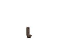 Hewi 477 patère 477.90.06084 hauteur: 75 mm, umbra