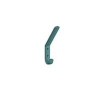 Hewi 477 patère 477.90.07155 hauteur: 165 mm, bleu aqua, avec entretoise