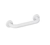 Hewi 477 poignée de bain 477.31B10098 250x85x28mm, Rosetten d= 60mm, mat, blanc signal