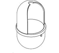 Hewi 477 porte-brosse WC 6855399 mat, pour WC - garniture de toilette 477.20.100, blanc pur