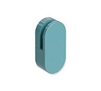 Hewi 477 porte-miroir 477.01.10055 bleu aqua, plat, 2 pièces