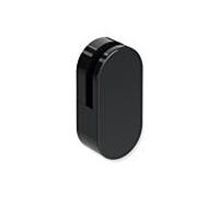 Hewi 477 porte-miroir 477.01.10090 noir jais, plat, 2 pièces