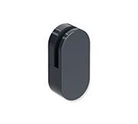Hewi 477 porte-miroir 477.01.10092 gris anthracite, plat, 2 pièces