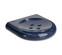 Hewi 477 porte-savon 477.02.20050 120mm, avec boutons, bleu acier
