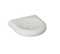 Hewi 477 porte-savon 477.02B20097 120 mm, avec boutons, mat, gris clair