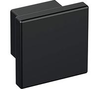 HEWI 547.32B3 Bouton 547.32 Largeur 32 mm Profondeur 30 mm Polyamide Jet Couleur Noir mat (90)