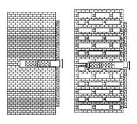 HEWI 801/805 Classic fixation BM132 f Gr blocs creux, perforés, Z-21.3-183