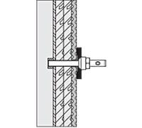 Hewi 801/805 montage BM13.2. 2000 pour support dorsal, 2000 spéciale M 10 x 60