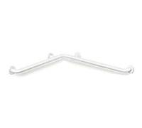 Hewi 801 active + main courante de douche / baignoire 801.35D11098 762x762mm, antimicrobien, blanc de sécurité