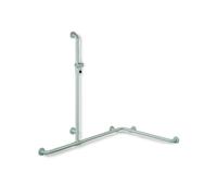 Hewi 801 Barre de douche, avec poignée de maintien, 801.35.300 95,