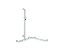 Hewi 801 Barre de douche, avec poignée de maintien, 801.35.310 97,