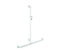 Hewi 801 Barre de douche, avec poignée de maintien, 801.35.410 92,