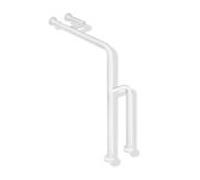 Hewi 801 barre de support sol-mur 801.22.840084 834 x 850 mm, terre d'ombre, charge de support jusqu'à 300 kg
