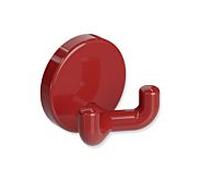 Hewi 801 crochet double 801.90.02033 rubinrot , avec rosace d = 40mm