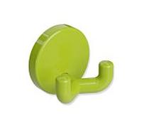 Hewi 801 crochet double 801.90.02074 vert pomme, avec rosace d = 40mm