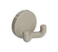 Hewi 801 crochet double 801.90.02086 sable, avec rosace d = 40mm