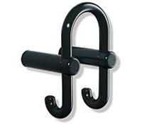 Hewi 801 crochet double pour vestiaire 801.90.03198 blanc de signalisation, crochet à l'arrière