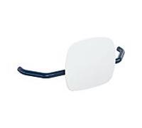 Hewi 801 dossier 801.51.907150 distance au mur 230mm, dossier signal blanc, bleu acier