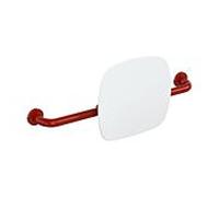 Hewi 801 dossier 801.51.916133 distance au mur 150mm, dossier signal blanc, rubinrot