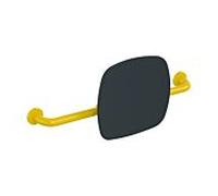 Hewi 801 dossier 801.51.916218 distance au mur 150mm, dossier gris anthracite, senfgelb