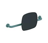 Hewi 801 dossier 801.51.916255 distance au mur 150mm, dossier gris anthracite, bleu aqua