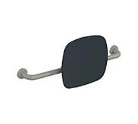 Hewi 801 dossier 801.51.916295 distance au mur 150mm, dossier gris anthracite, gris roche