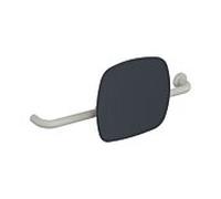 Hewi 801 dossier 801.51B9262R97 distance au mur 150mm, version droite, mat, dossier gris anthracite, gris clair