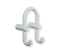 Hewi 801 Hewi double 801.90.04050 bleu acier, crochet à l'avant