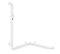 Hewi 801 main courante de douche 801.35.21018 762 x 1100 mm, senfgelb , avec barre de support de douche