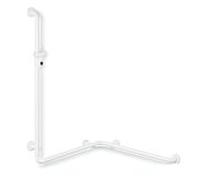 Hewi 801 main courante de douche 801.35.21095 762 x 1100 mm, gris roche, avec barre de support de douche