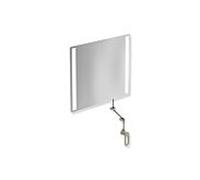 Hewi 801 miroir lumineux inclinable LED 801.01.40086 600x540x6mm, sable