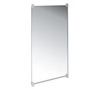Hewi 801 miroir mural 801.01.30098 600x1200x6mm, avec supports, blanc de sécurité