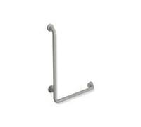 Hewi 801 poignée coudée 801.22.13695 750 x 500 mm, gris roche, âme en aluminium