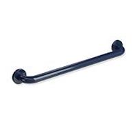 Hewi 801 poignée de bain 801.36.13650 bleu acier, 600 mm, avec âme en aluminium