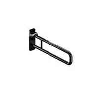 Hewi 801 rail de support à Hewi 801.50.11690 700 mm, noir profond, rotatif, âme en aluminium