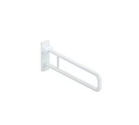 Hewi 801 rail de support à Hewi 801.50.12698 850 mm, blanc de sécurité, rotatif, âme en aluminium