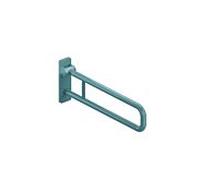 Hewi 801 rail de support à Hewi 801.50.21655 700 mm, bleu aqua, ferme, âme en aluminium