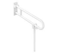 Hewi 801 rail porteur à Hewi 801.50.224S84 850 mm, terre d'ombre, fixe, avec repose-pieds